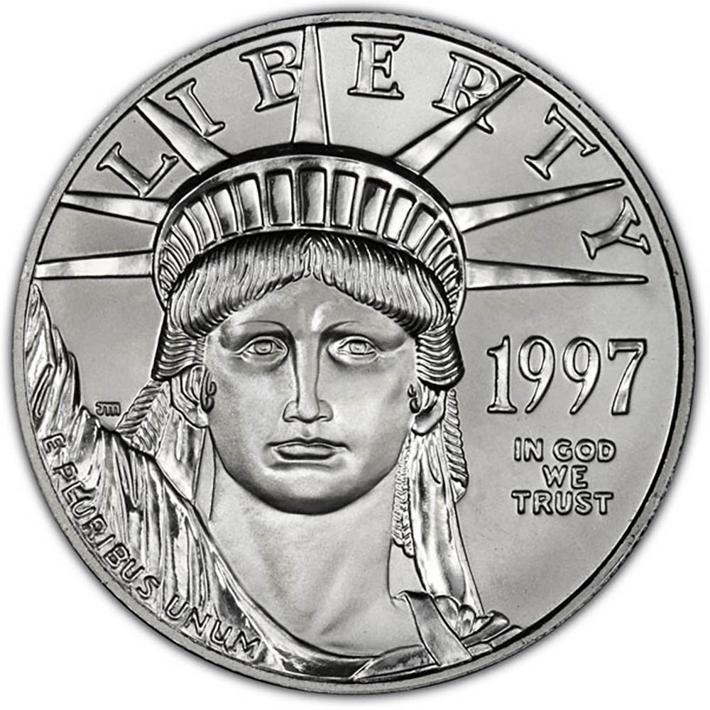 1997 Platinum American Eagle One Ounce