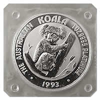 Platinum Australian Koala One Ounce (dates our choice)