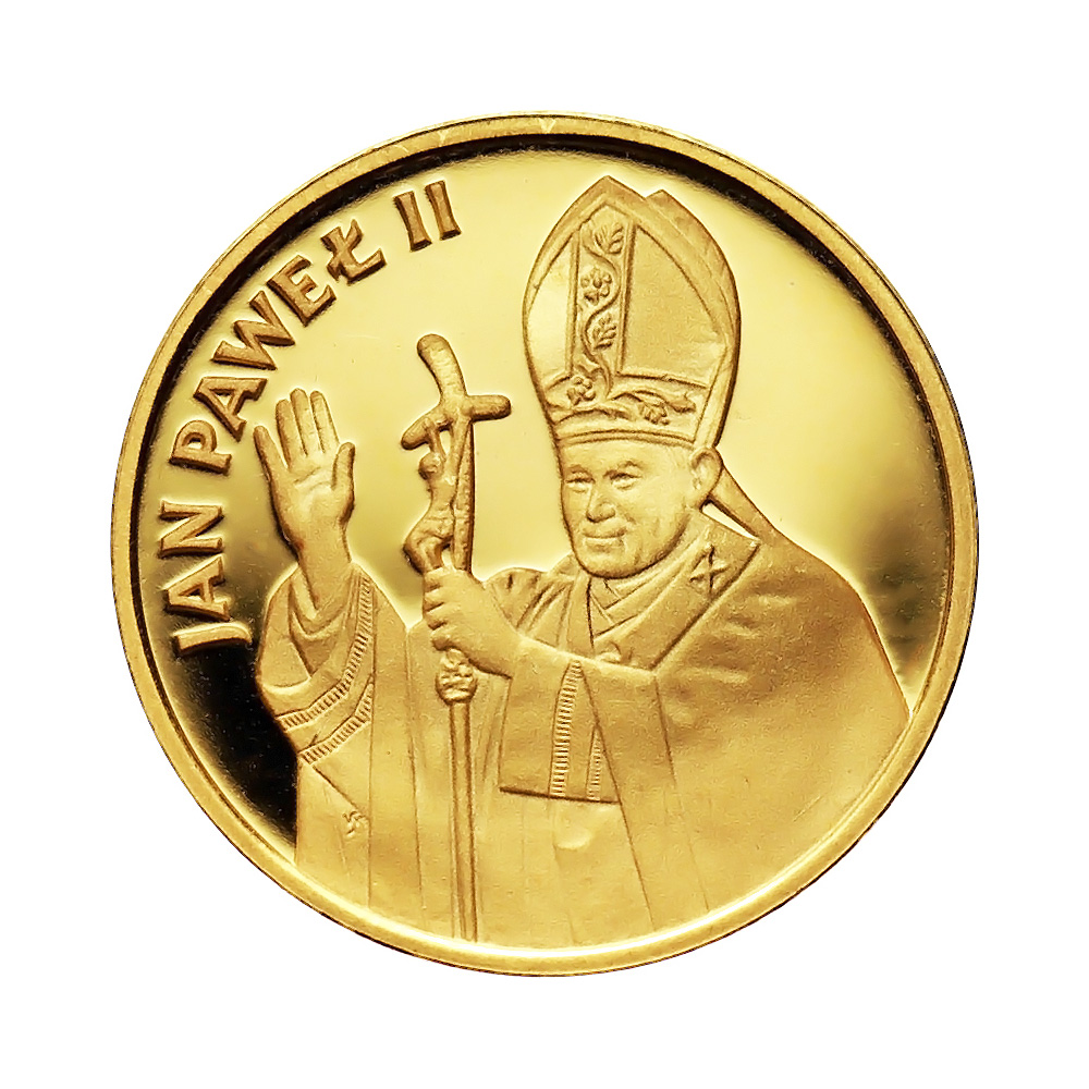 Poland 1000 Zlotych Gold PF 1982 Papal Visit Pope John Paul II