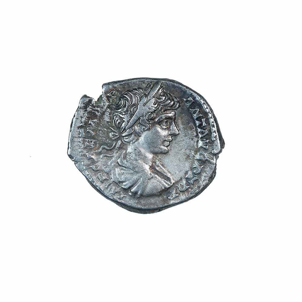 Roman Empire AR Denarius Caracalla 198-199 A.D. RIC 19 Fides VF