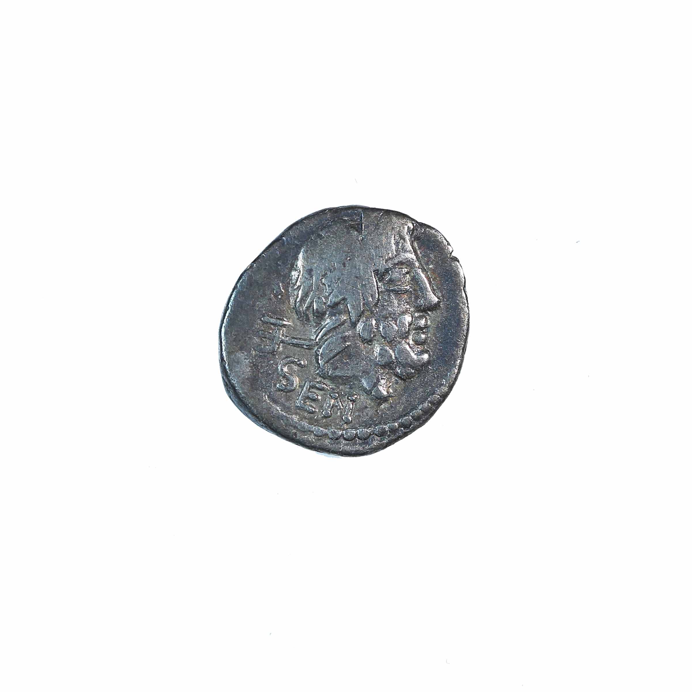 Roman Republic AR Quinarius L. Rubrius Dossenus 87 B.C. aVF