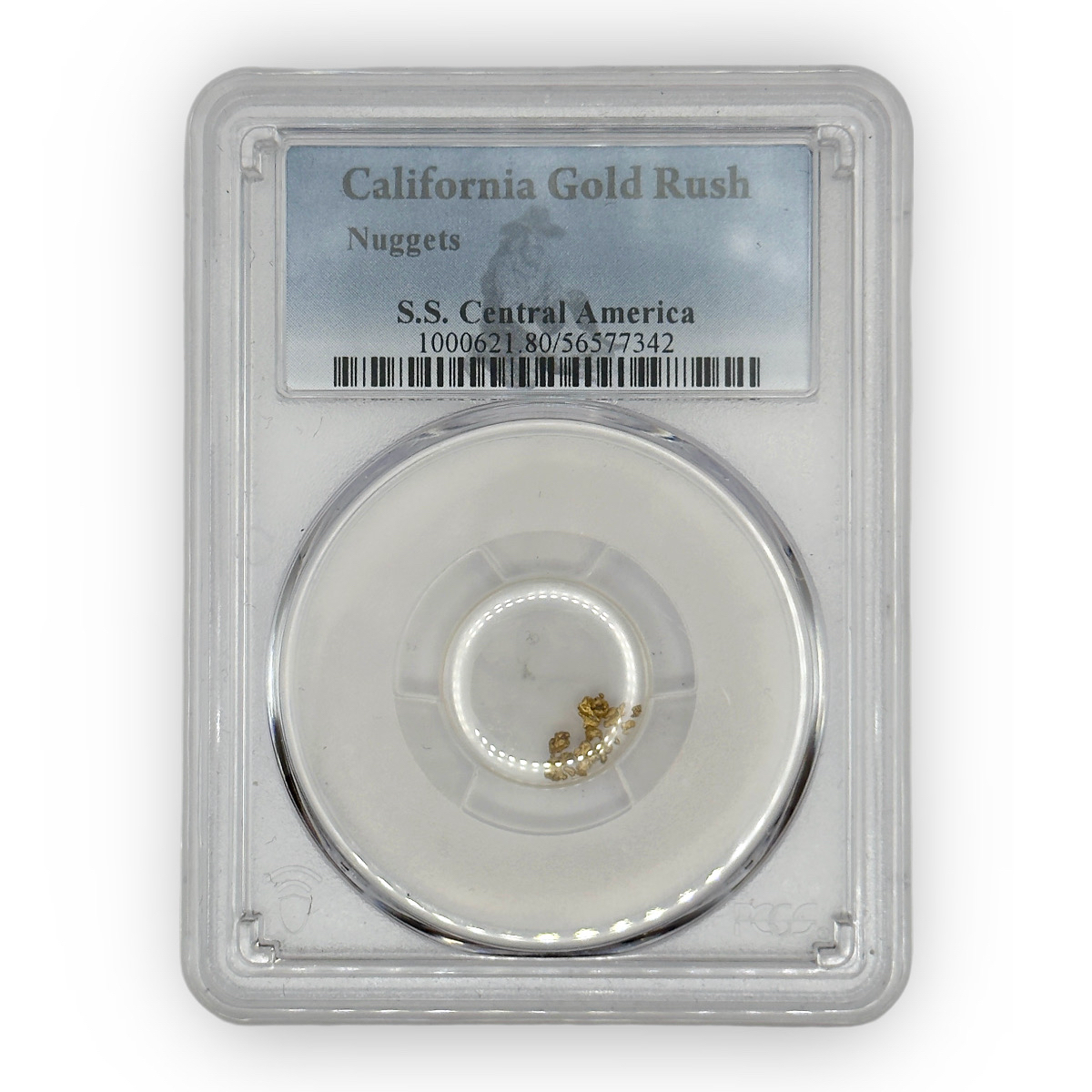 S.S. Central America California Gold Rush Nuggets (B) PCGS
