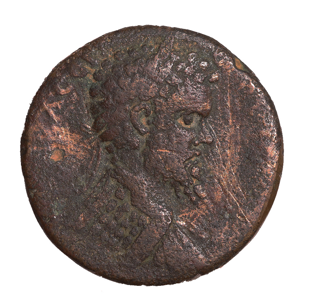 Roman Provincial Pogla Pisidia AE 193-211 A.D. Septimus Severus VF