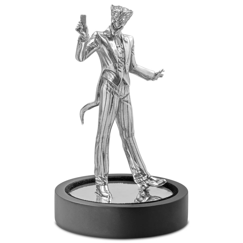 THE JOKERâ„¢ 150g Silver Miniature DC Comics Statue