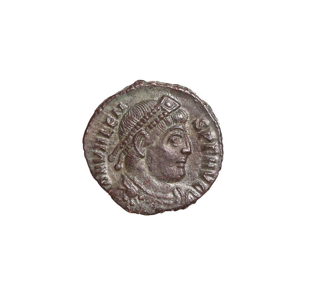 Roman Empire AE 3 Valens 367-370 A.D. Siscia RIC-15b Victory AU