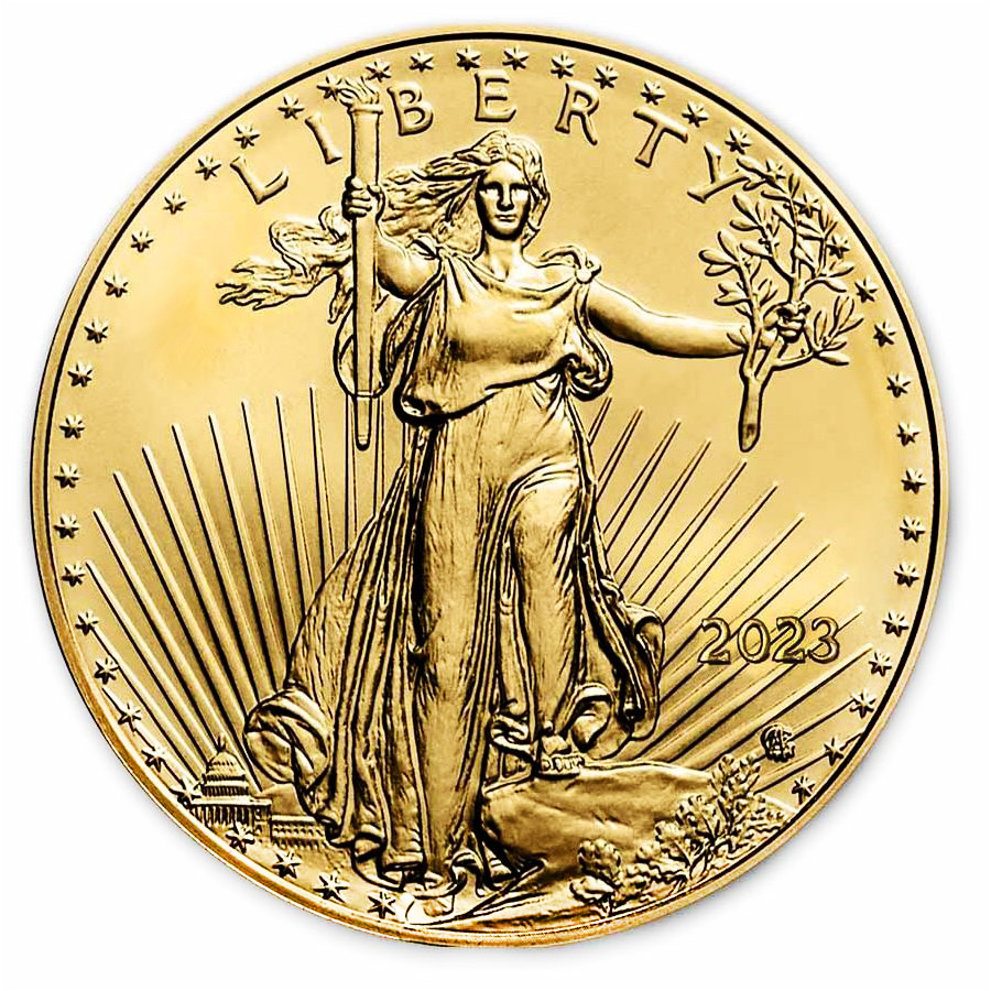 2023 American Gold Eagle 1/2 oz Uncirculated