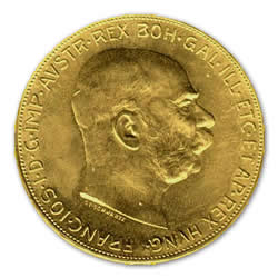 Austria 100 Corona Gold