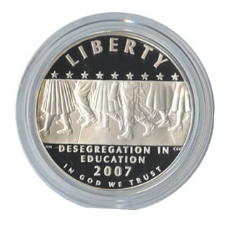 US Commemorative Dollar Proof 2007-P Little Rock