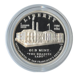 US Commemorative Dollar Proof 2006-S Old Mint