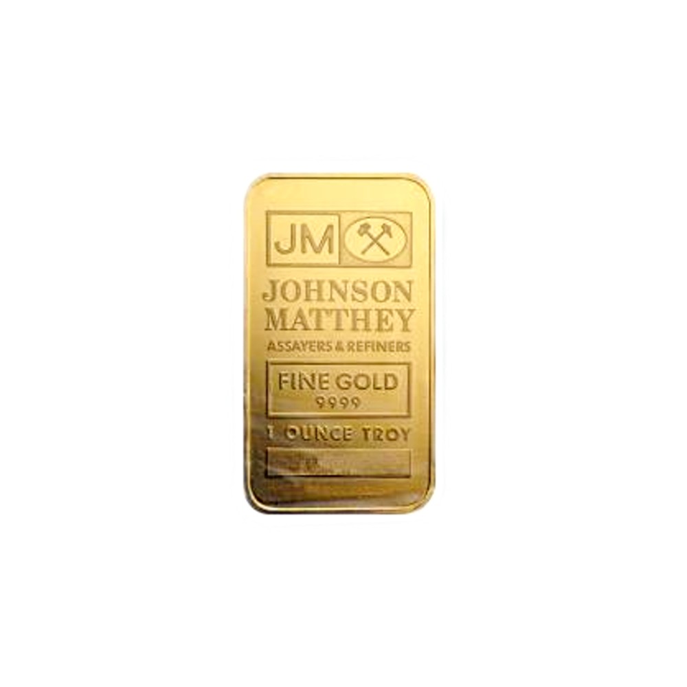 1oz Johnson Matthey Gold Bar Sealed .9999