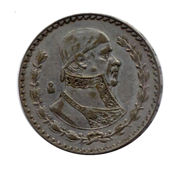 Mexico 1 Peso Silver Morales 1957-1967 Circulated