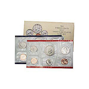 Uncirculated Mint Set 1990