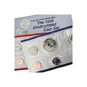 Uncirculated Mint Set 1998