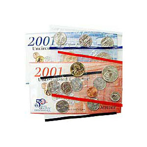 Uncirculated Mint Set 2001