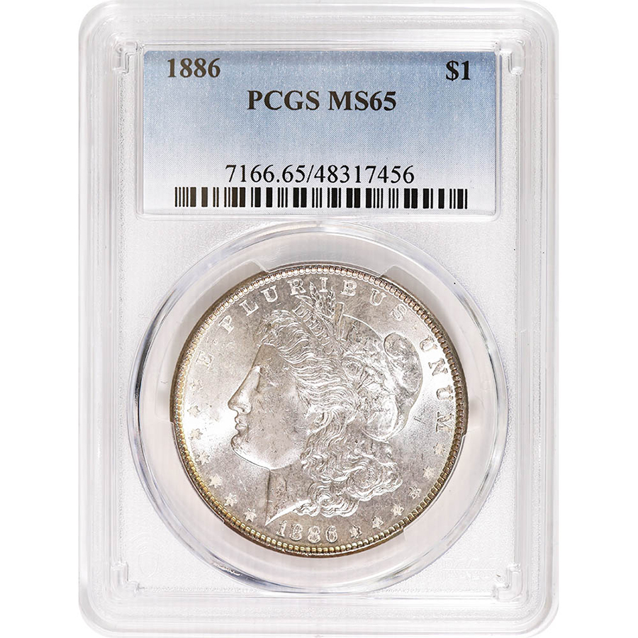 Certified Morgan Silver Dollar MS65 pcgs or ngc (our choice of dates)