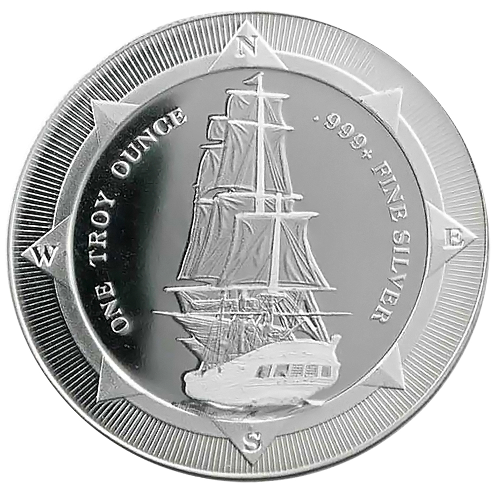 Niue 1 Ounce Silver 2017-2019 HMS Bounty