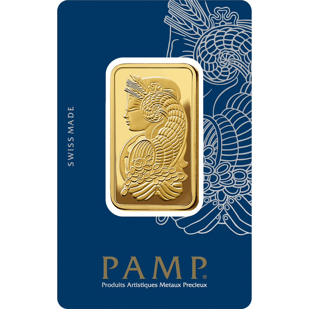 PAMP Suisse One Ounce Gold Bar