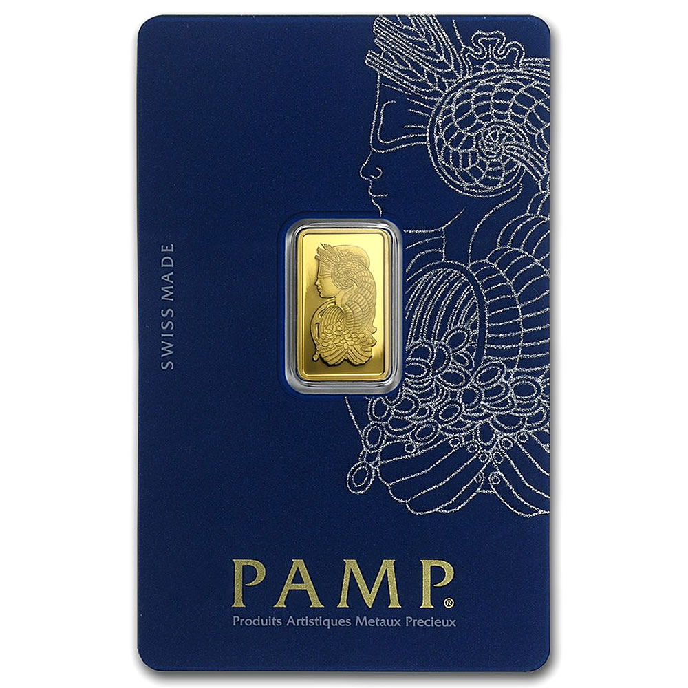 PAMP Suisse 2.5 Gram Gold Bar