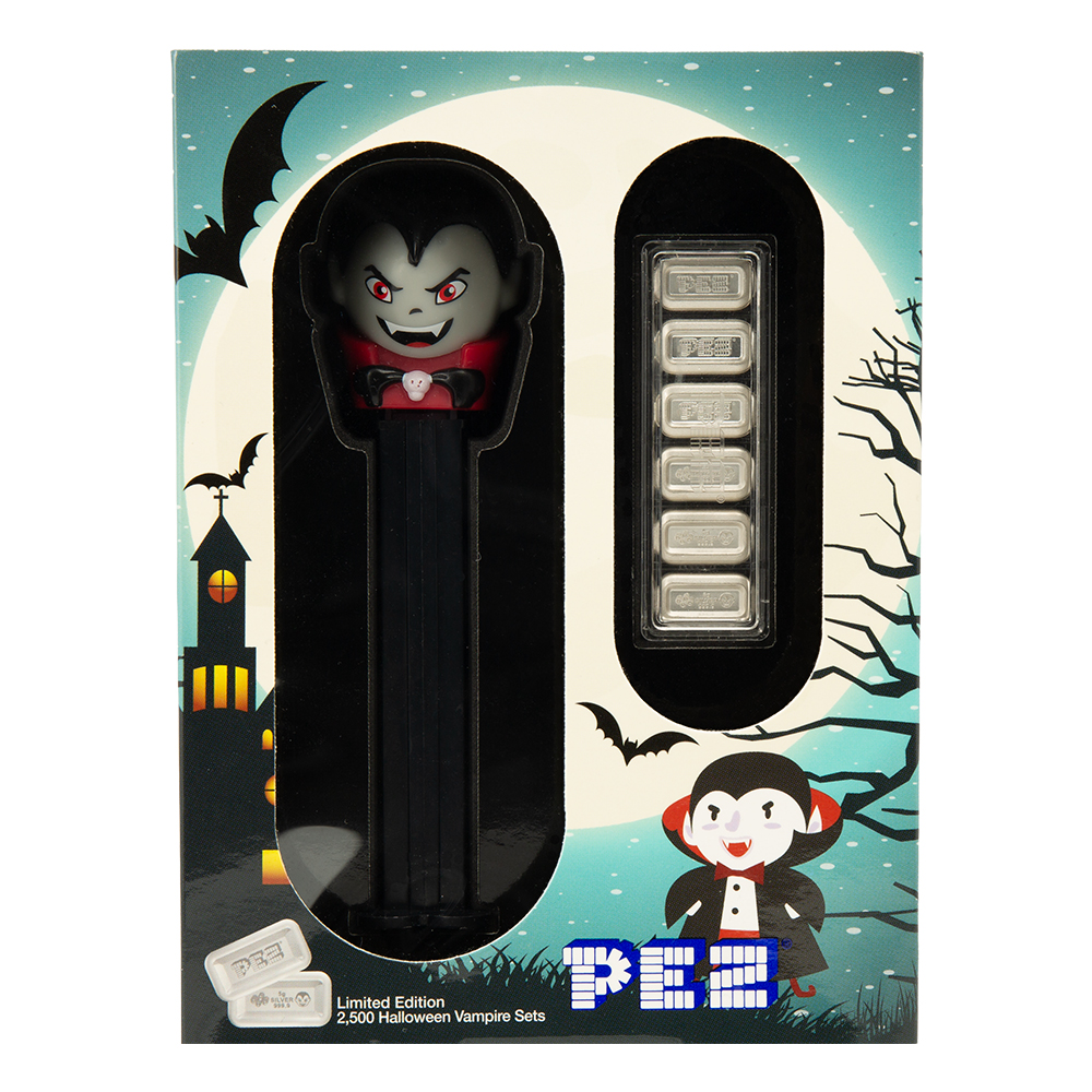 Pez Vampire - 30 Gram Silver Bar .999 Pamp Suisse