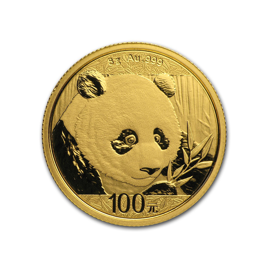 Chinese Gold Panda 8 Gram 2018