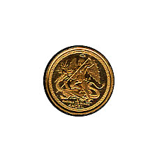 Isle Of Man Tenth Ounce Gold Angel (dates our choice)