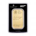 James Bond Diamonds Are Forever Minted 1oz .9999 Gold Bar