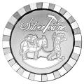 SilverTowne 1 oz Silver Round - Stackable Poker Chip Design