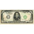 1934 $1000 Federal Reserve Note VF (6647A)