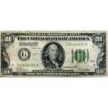 1928A $100 Federal Reserve Note Fine