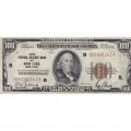 1929 $100 Federal Reserve Note New York NY XF