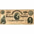 $100 1864 Confederate Note Richmond AU