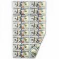 Uncut Currency Sheet 16 x $100 2009A UNC