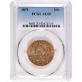 Certified $10 Gold Liberty 1879 AU50 PCGS 