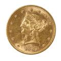 $10 Gold Liberty 1882 AU