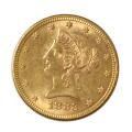 $10 Gold Liberty 1883 AU