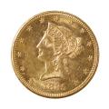 $10 Gold Liberty 1885-S AU