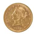 $10 Gold Liberty 1892 AU