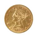 $10 Gold Liberty 1893 AU