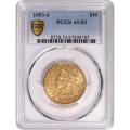 Certified $10 Gold Liberty 1893-S AU53 PCGS