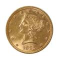 $10 Gold Liberty 1895 AU