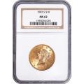 Certified $10 Gold Liberty 1902-S MS62 NGC