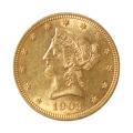 $10 Gold Liberty 1903 AU