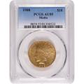 Certified $10 Gold Indian 1908 AU55 PCGS 