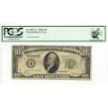 1928A $10 Federal Reserve Note--Wall of Greed Hoard PCGS