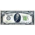 1928C $10 Federal Reserve Note 5-E Richmond VF