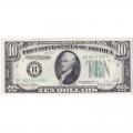 1934D $10 Federal Reserve Note UNC