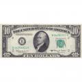 1950E $10 Federal Reserve Note UNC