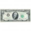 1963A $10 STAR Federal Reserve Note AU