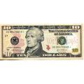 2004A $10 STAR Federal Reserve Note G7 Chicago CU