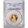 Certified Proof American Gold Eagle $10 2010-W PR70 PCGS